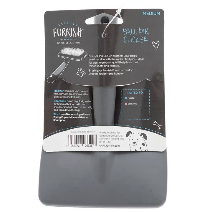 Furrish - Wholesale Pet Grooming Aid - Dog - Furrish Ball Pin Slicker Medium4