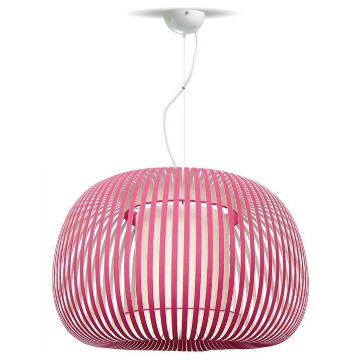 Luminária pendente ESTENO 60 cm framboesa por atacado de SEYNAVE