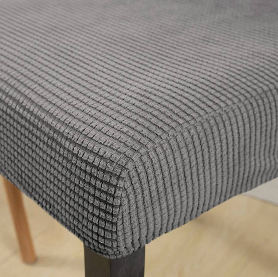 home mart goods - Vente Housses de chaise/canapé - Ensemble de 2 housses extensibles pour chaise de salle à manger, cuisine, bureau14