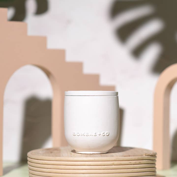 PALO SANTO + SANDALWOOD (COWBOY) for wholesale by Bombae + Co | Candles - Tallow - Perfumes