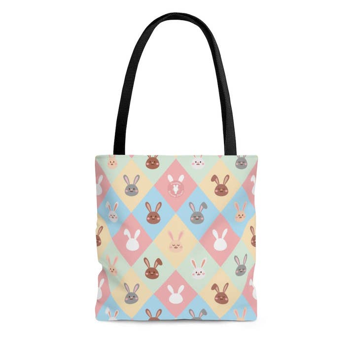 Easter Egg Tote Bag for wholesale by Creative Bunny Prints