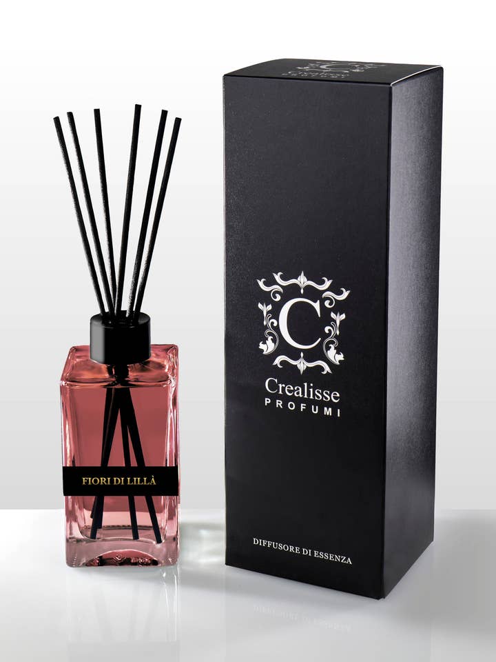 Perfume para ambiente Flores de Lilás - Cubo por atacado de Crealisse Profumi