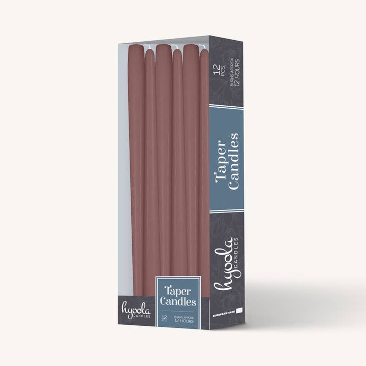 Hyoola Candles - Wholesale Tapered Candle/Candlestick - Lavender Taper Candles - 14 Inch - 12 Pack1