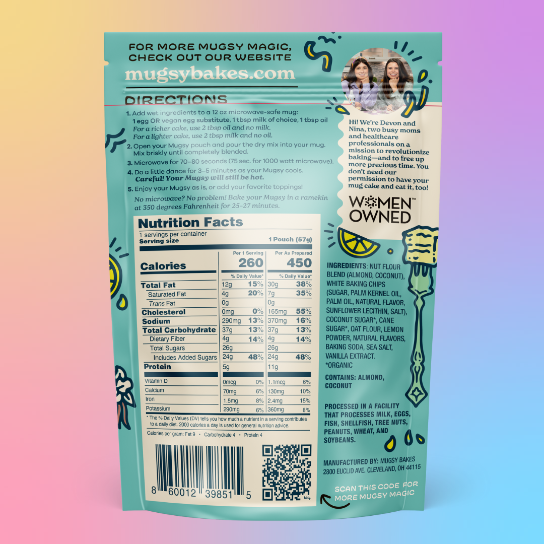 Mugsy Bakes - Wholesale Cake Mix - 4 Flavor Mugsy Starter Pack (16 Count)5