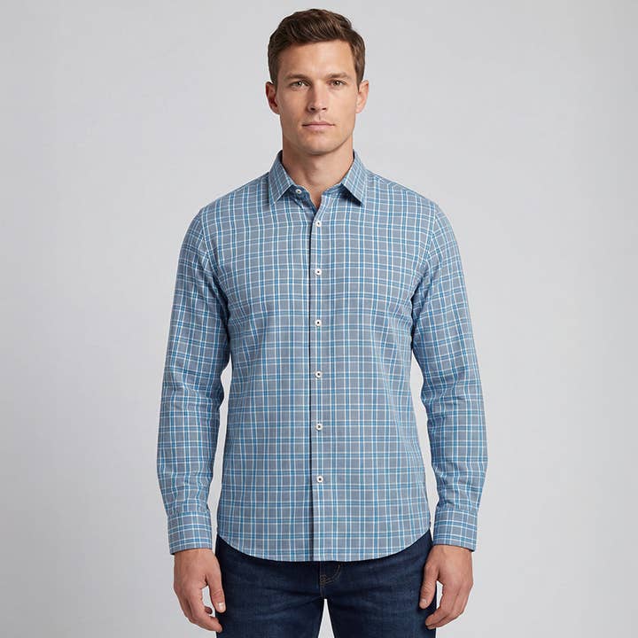 Thompson Blå Pläd för wholesale av Jeremy Argyle