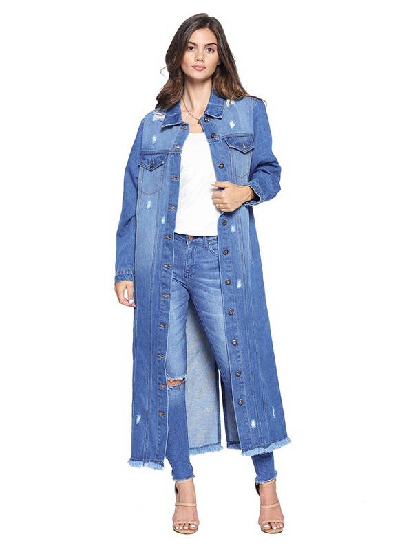 patrol jeans - Wholesale Denim Jacket - Women's - Ladies Denim Jacket( Open size)5