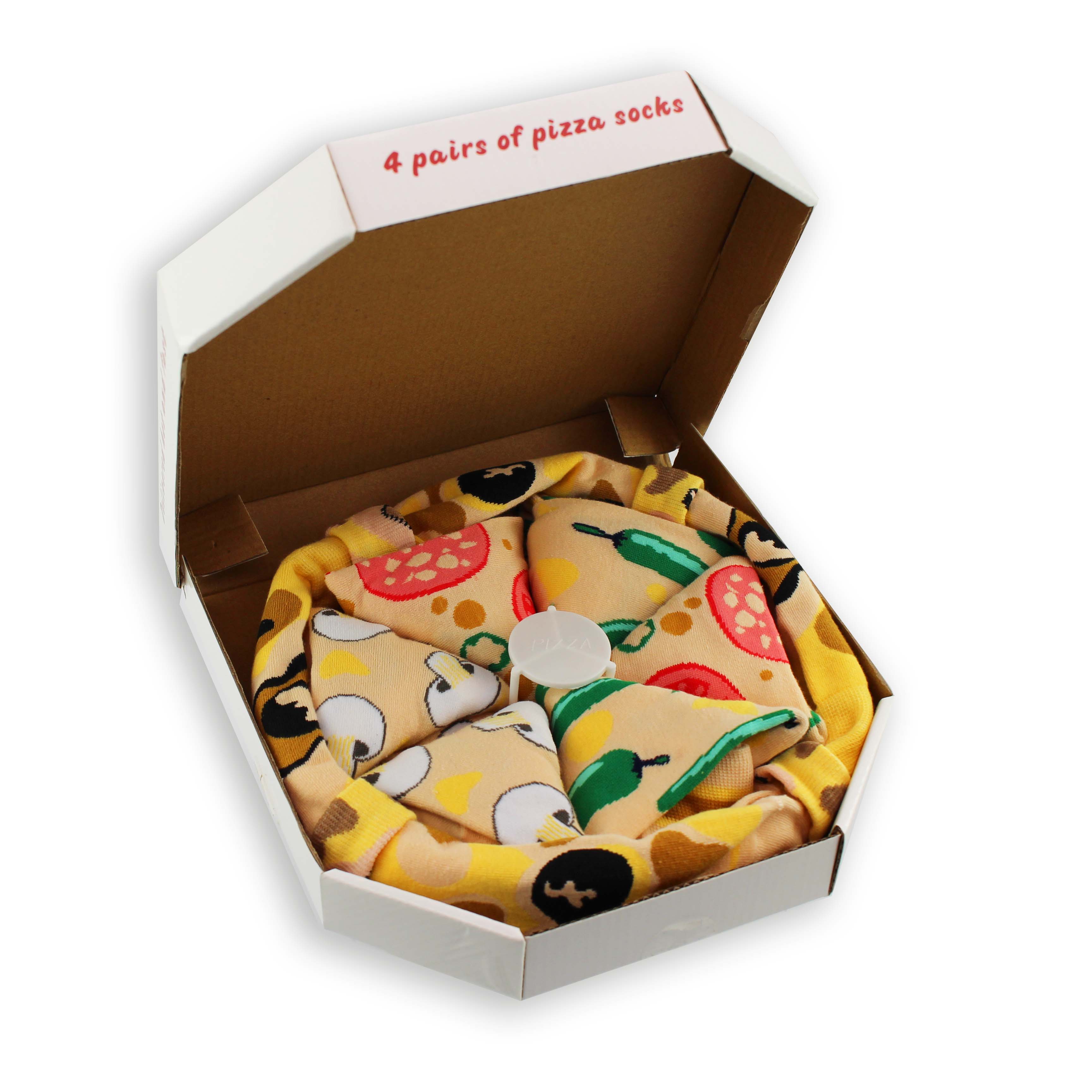 MAGS - Wholesale Socks - Unisex - Pizza socks size 41-45 set of 41