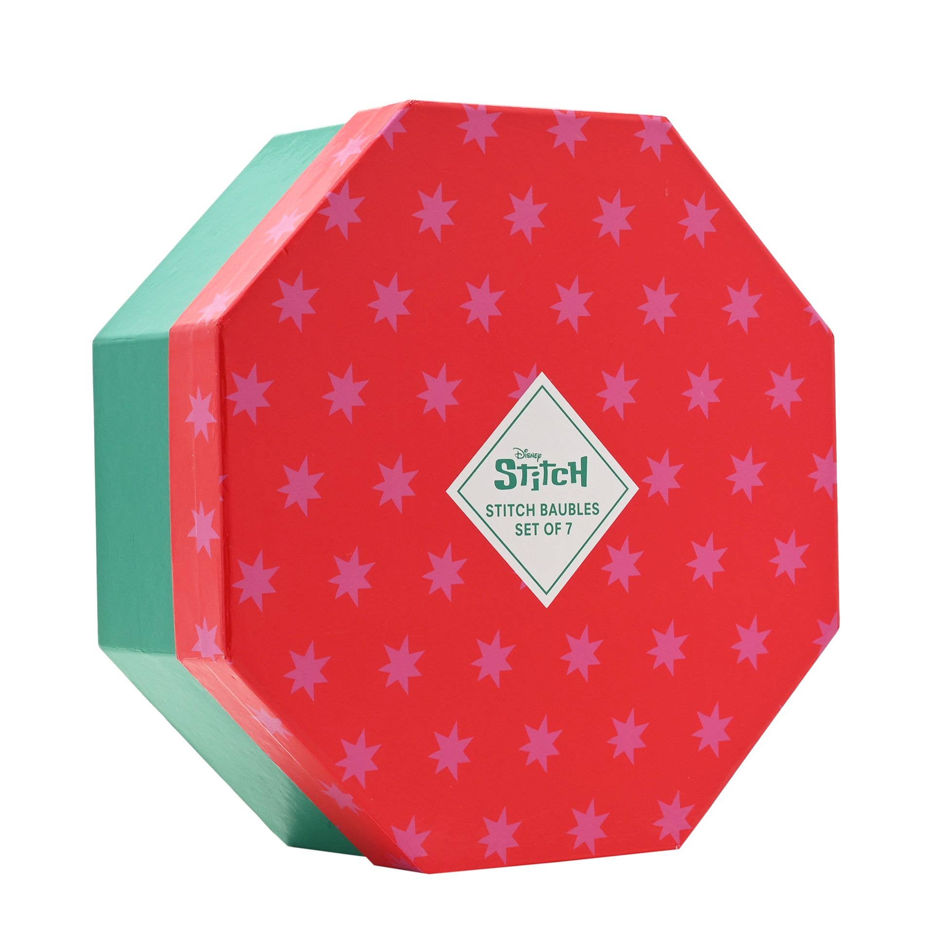 WIDDOP and Co. - Vendita all'ingrosso Decorazione natalizia - Set Disney di 7 palline di Stitch con pon pon11