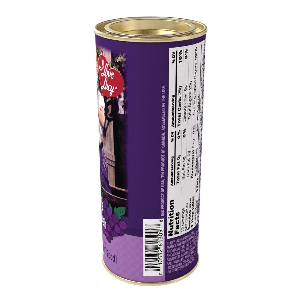 McSteven's - Wholesale Cocktail Mix/Syrup - I Love Lucy's© Grape Wine Slush (12oz Tins)9