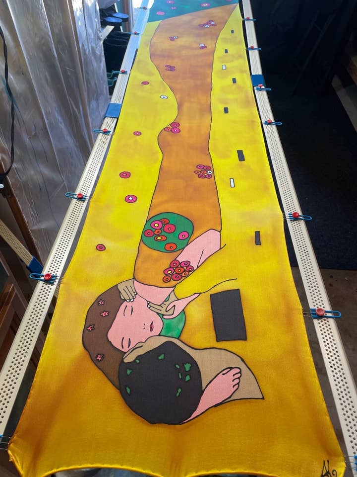 Draagbare kunst op maat - Eerbetoon aan kunstmeesters voor wholesale door Just Jill Designs