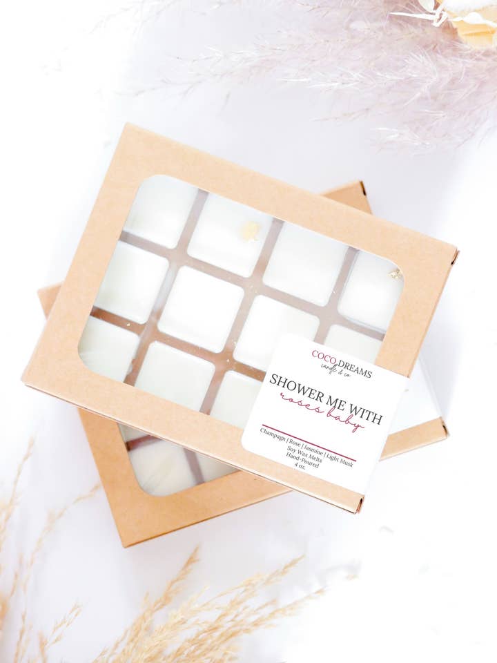 DOCCIA ME CON ROSE BABY per la vendita all'ingrosso da parte di Coco Dreams Candle & Co LLC