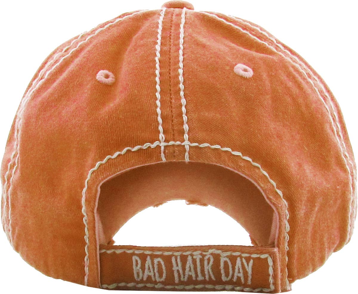 KBETHOS - Vendita all'ingrosso Cappellino da baseball - Donna - Berretto a sfera vintage lavato Bad Hair Day41