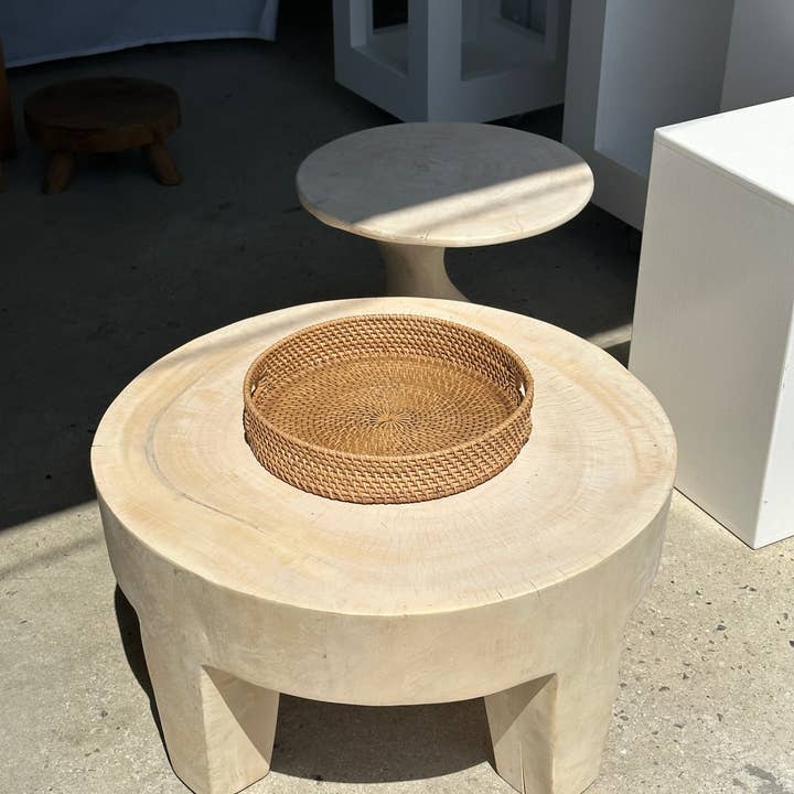 Office Objets - Wholesale Basket - Set of three handcrafted Indonesian wicker baskets in natural rattan (caramel)83