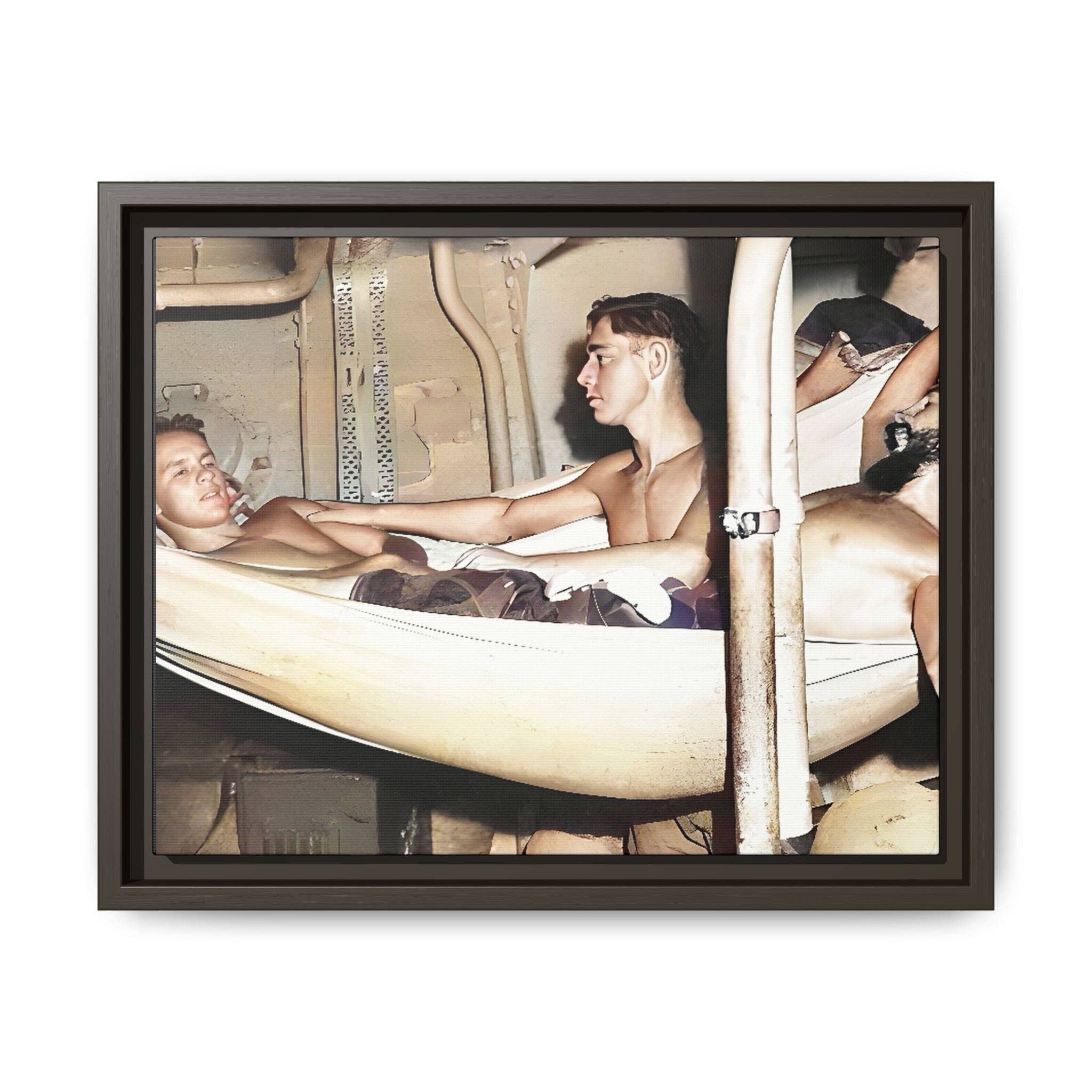 Walt & Pete - Wholesale Photograph - hommes 004 | Framed Vintage Photo - Matte Canvas32