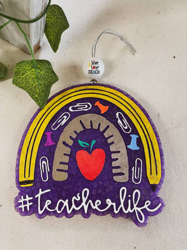 Teacher Car Freshie I Désodorisant I Freshy I Smelly pour la vente par Woven Knots