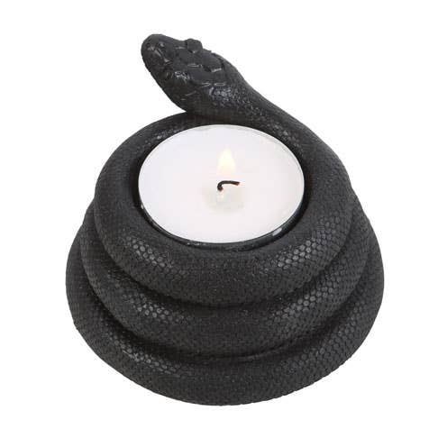 Something Different Wholesale - Wholesale Candle Holder - Gothic Snake Tealight Candle Holder2
