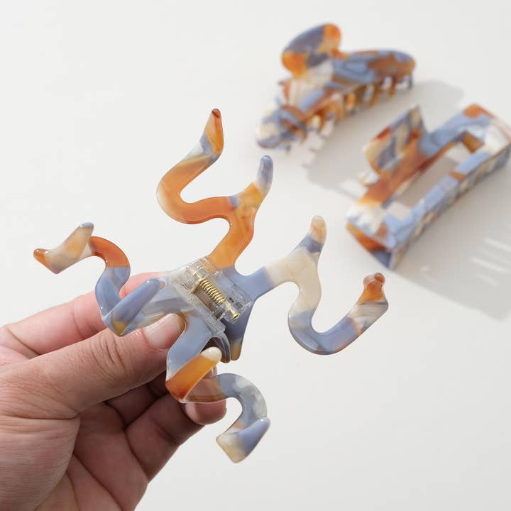 Desert Dusk Large | Assorted Large Claw Clips for wholesale on Faire7