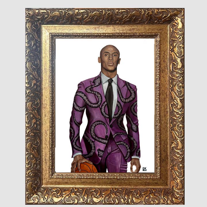 LX Artworks - Wholesale Art Print - Black Mamba (Kobe Bryant) Paper Print4