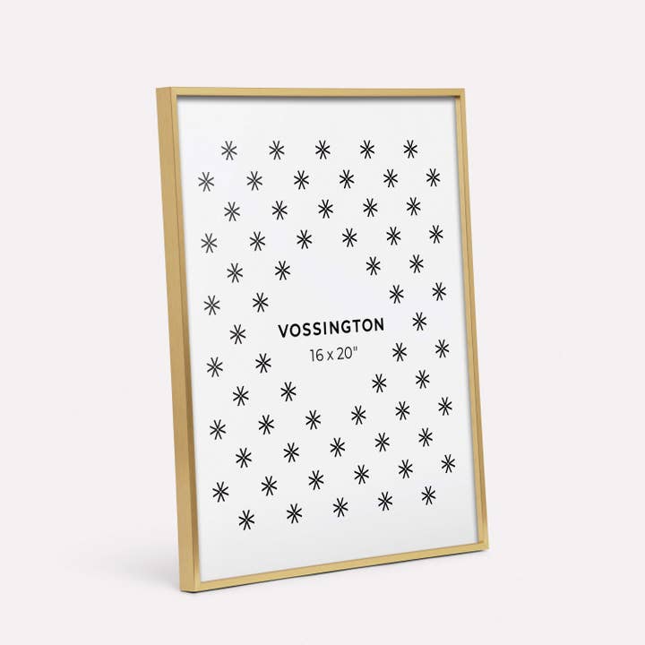 Vossington - Wholesale Picture Frame - 16x20" Thin Frame, Gold