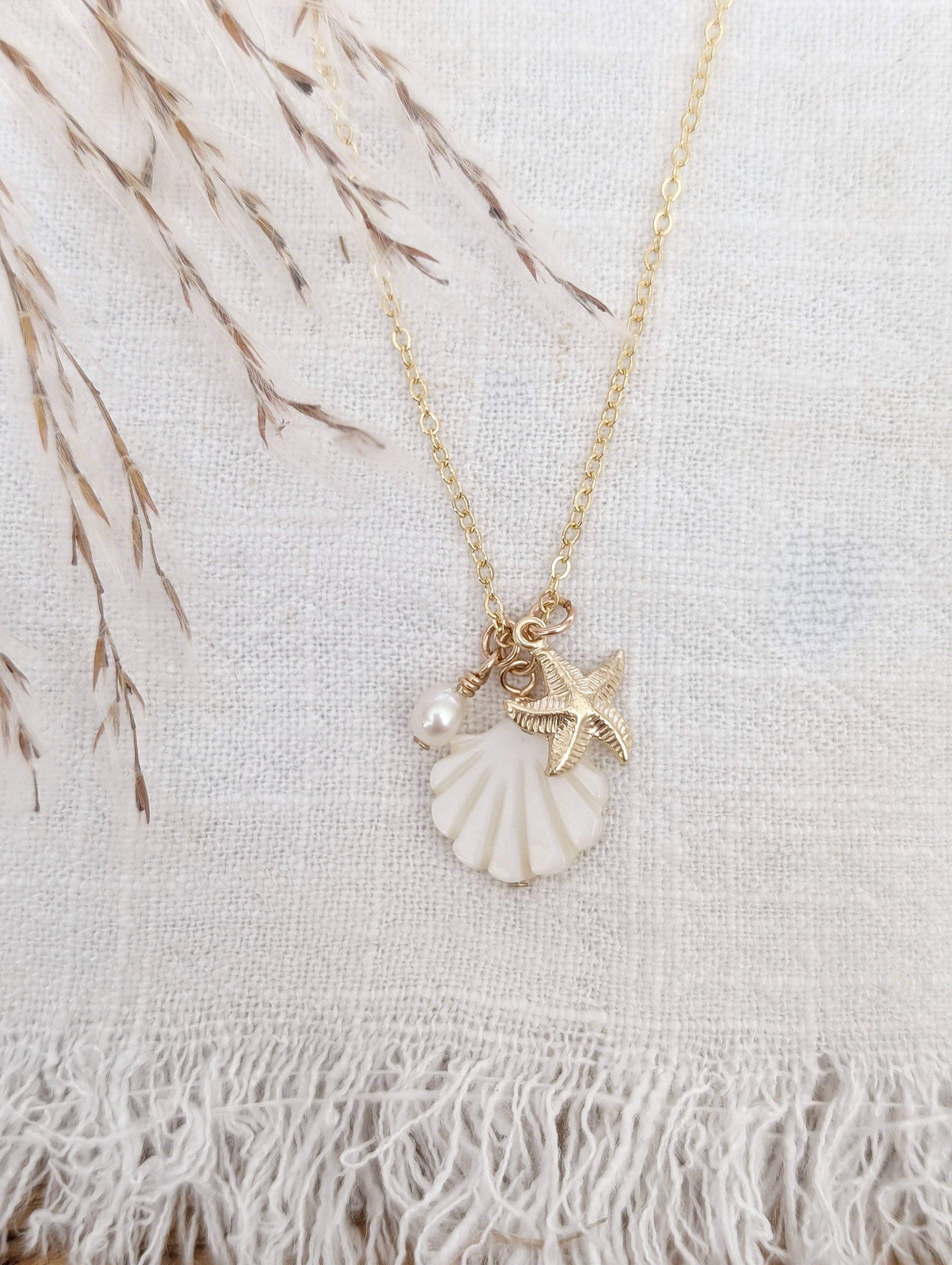 From The Sea & Me - Wholesale Pendant/Charm Necklace - Beachcomber Charm Necklace