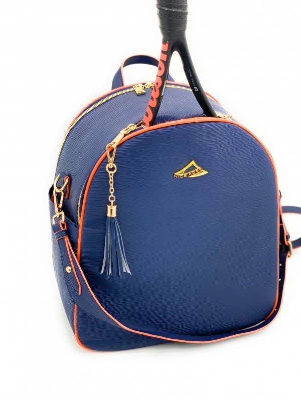 NiceAces - Wholesale Backpack - Women's - Hana Tennis and Pickleball Backpack Blue by NiceAces0