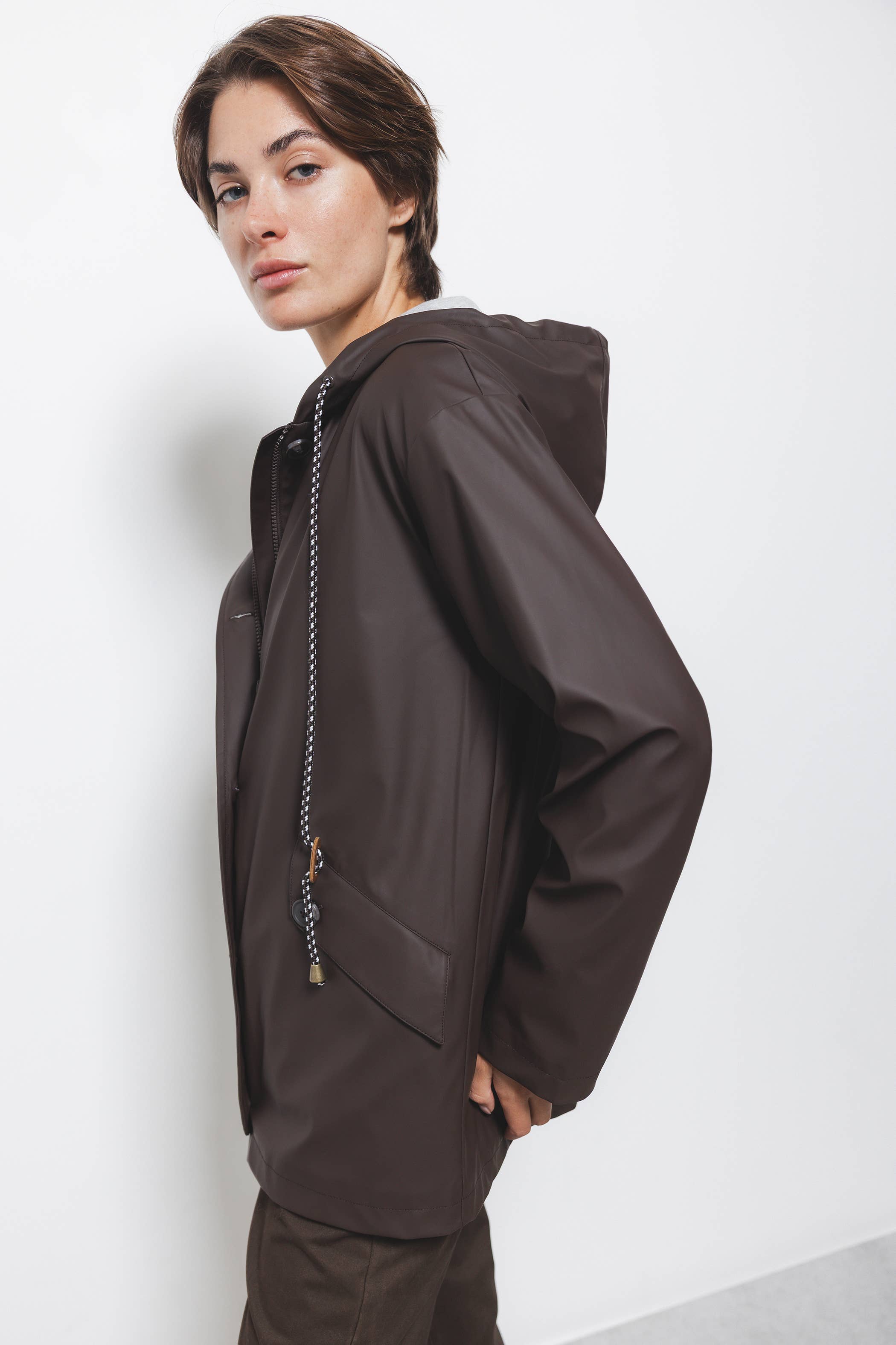 Lanidor - Wholesale Parka - Women's - Plain Parka (424546-22)2