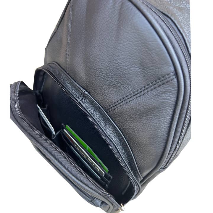 Roma Leathers, Inc. - Wholesale Backpack - Women's - 3303A Cowhide leather back pack15