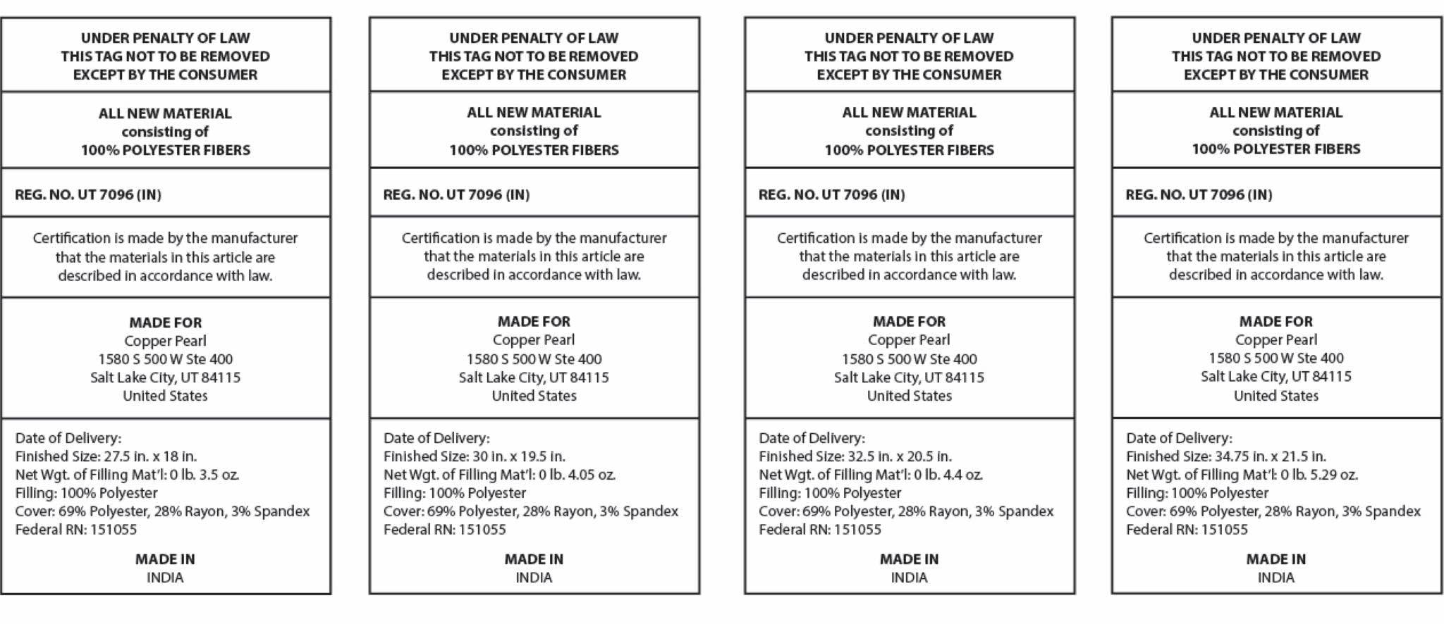 Copper Pearl - Wholesale Sheet Set - Premium Twin Sheet Set - Briar6