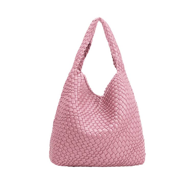 Melie Bianco - Wholesale Shoulder Bag - Women's - Johanna Orchid Recycled Vegan Shoulder Bag