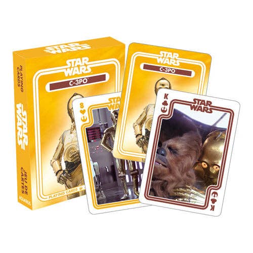 William Valentine Collection - Wholesale Playing cards - Star Wars - C-3PO Playing Cards