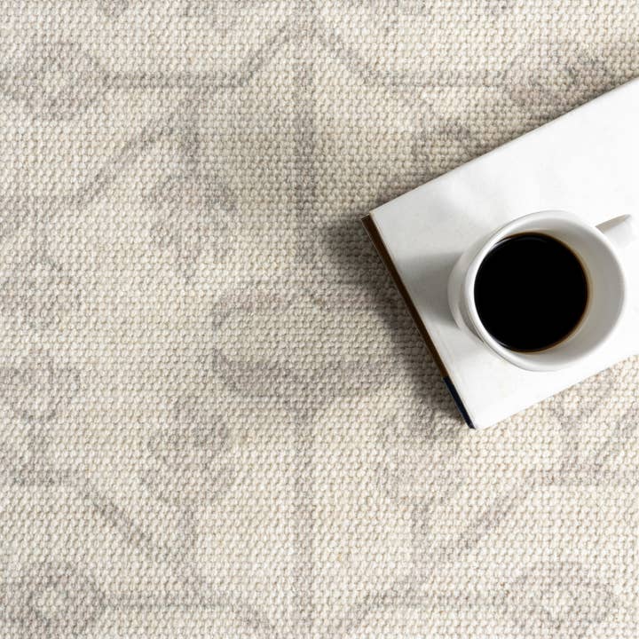Beige Gretel Wool and Cotton Area Rug for wholesale on Faire4