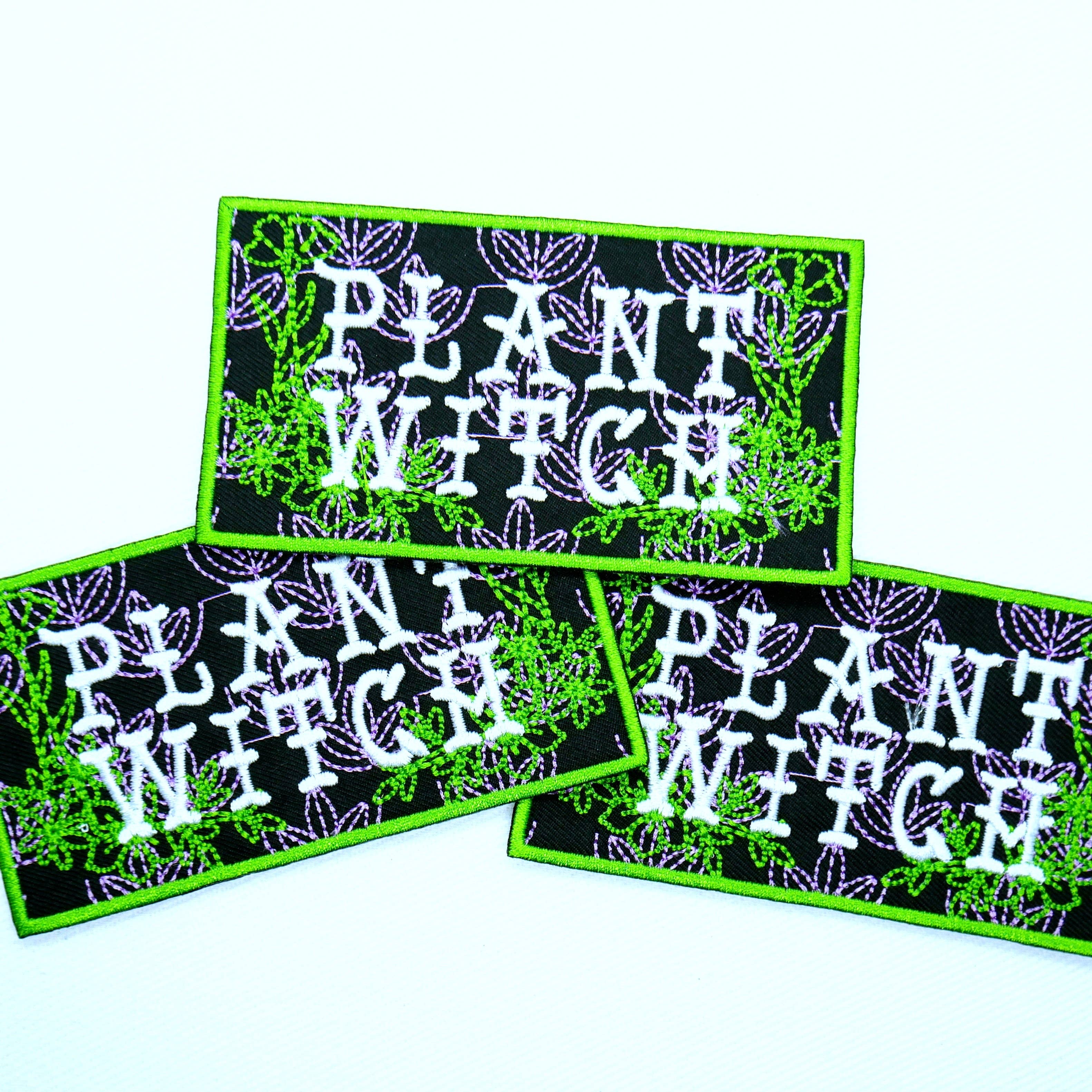Junkyard Witch - Wholesale Patch - Plant Witch Name Tag Iron On Patch5