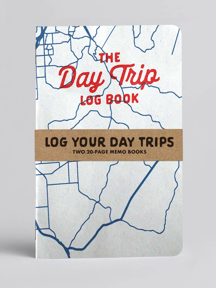 Daytrip Log Book - Two 20-page books Log Road Trip Adventure and other Purchase Wholesale oliver logan. Free Returns & Net 60 Terms on Faire trending on Faire.