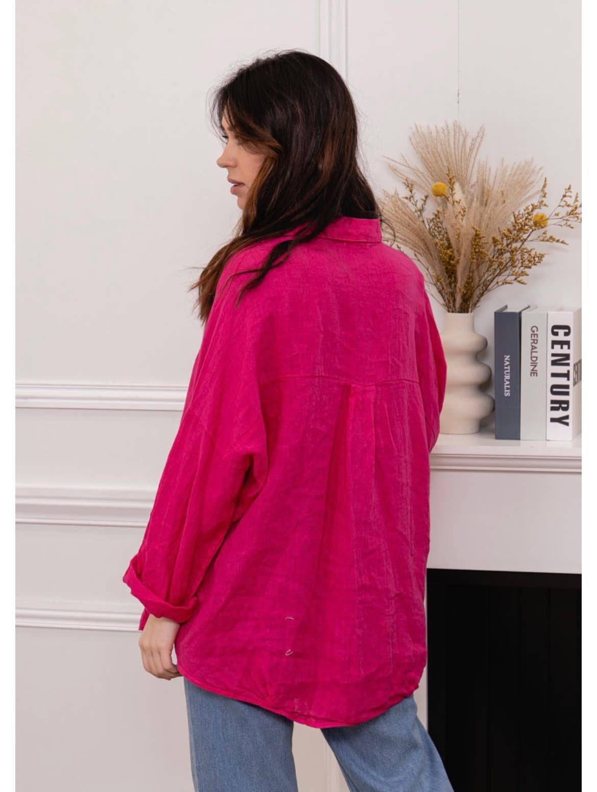 LINEN & COTTON HOUSE – Túnica - Mulher por atacado – CAMISA DE LINHO PARA MULHER 97188ROUPA PRIMAVERA VERÃO8