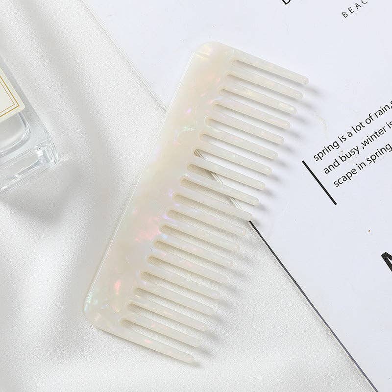 Dipped Shop - Wholesale Hair Brush/Comb - Acrylic Square Mini Portable Hair Combs DP25E6870