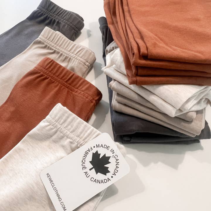 Basic Bamboo leggings for wholesale by KEWE Clothing