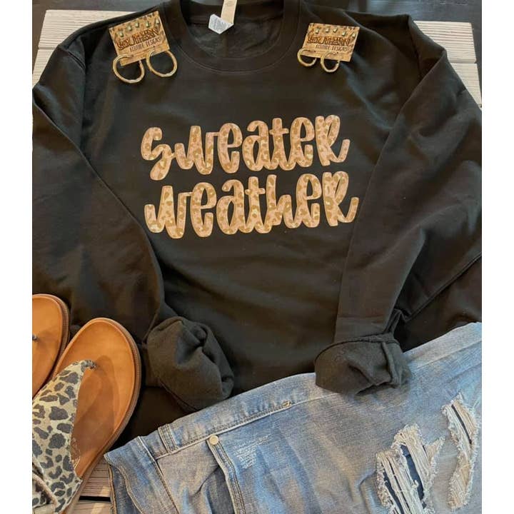 Southern Attitude Designs Inc - Wholesale Graphic Sweatshirt - Women's - Sweater Weather