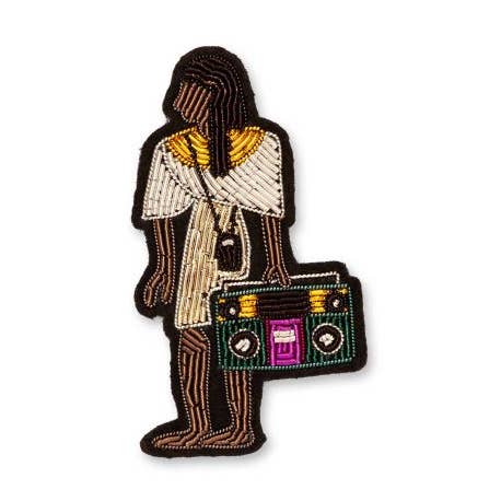 Håndbroderet broche - MC Hathor for engroshandel hos Macon & Lesquoy