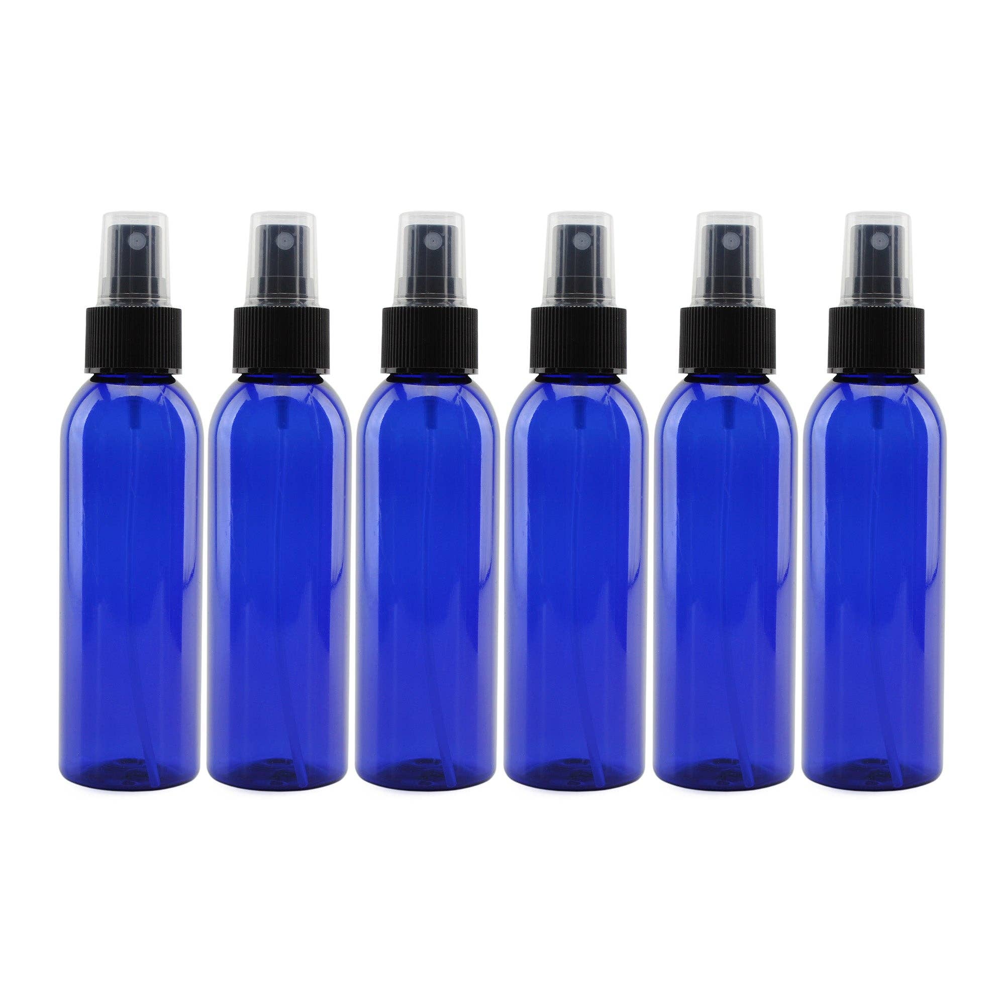 Kurated Korner – wholesale Spray bottle – Cornucopia 4oz Blue Plastic Spray Bottles (6pk)0
