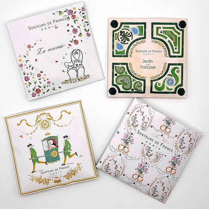 Senteurs De France - Wholesale Sachet - Bag of natural lavandin with Marie Antoinette motif
