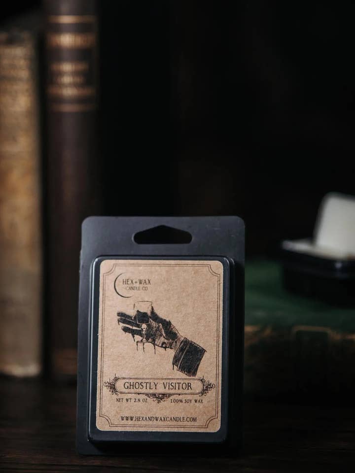 Ghostly Visitor – The Haunted Speakeasy Wax Melt for wholesale by Hex and Wax Candle Co.