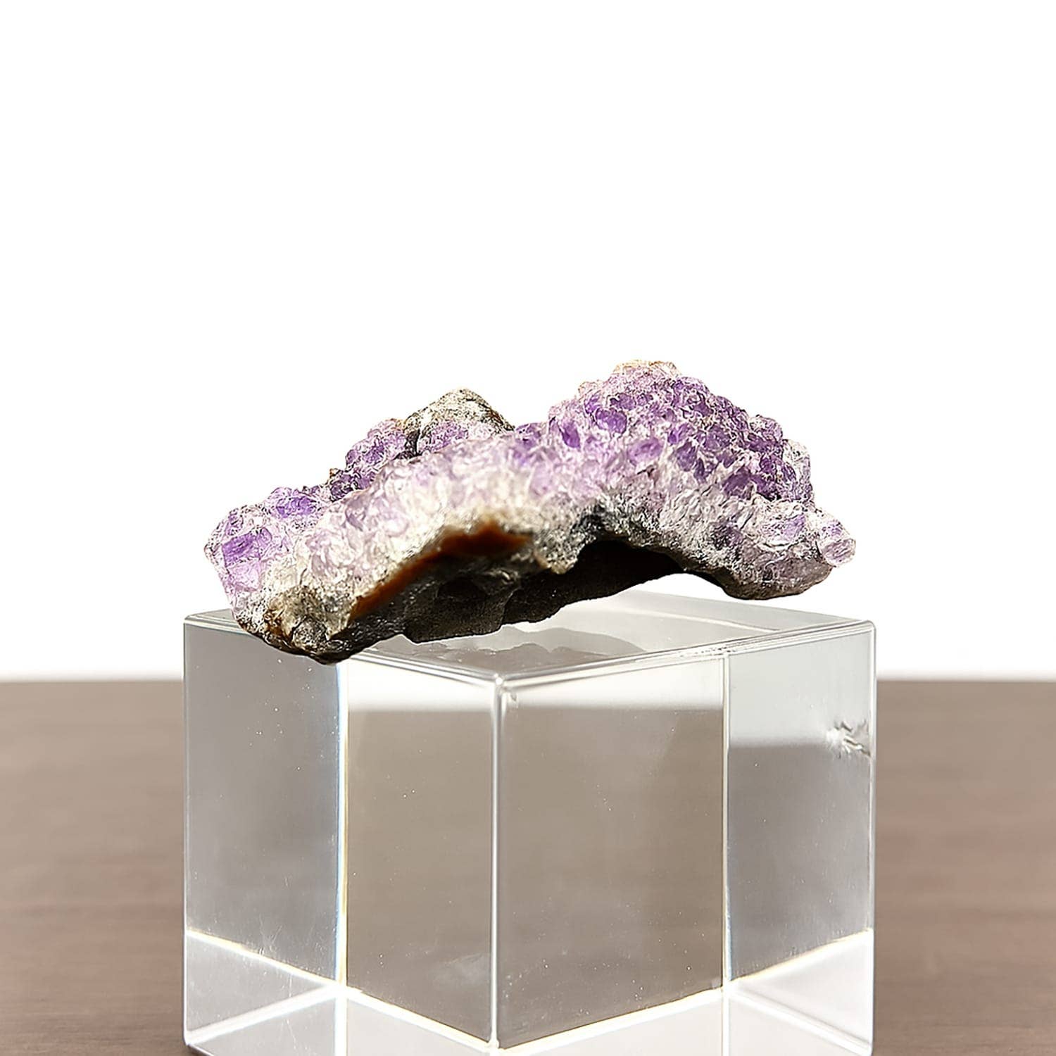 Etnico del Mondo - Wholesale Spiritual Stone/Crystal - Amethyst Druze Purple Crystal for Energetic Decor #31