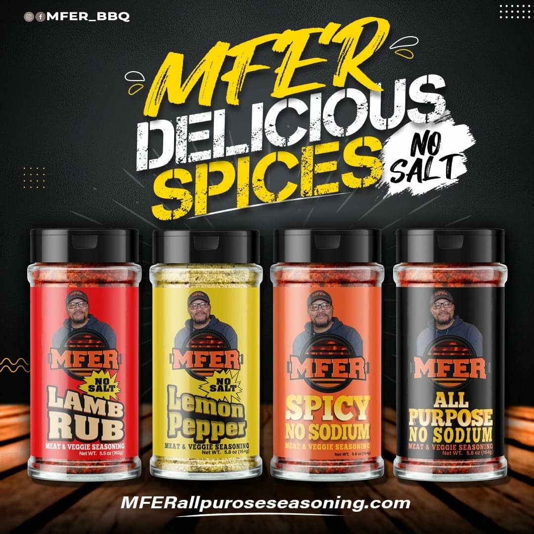 MFER All Purpose Seasoning ( No Sodium ) – MFER Seasonings & Sauces