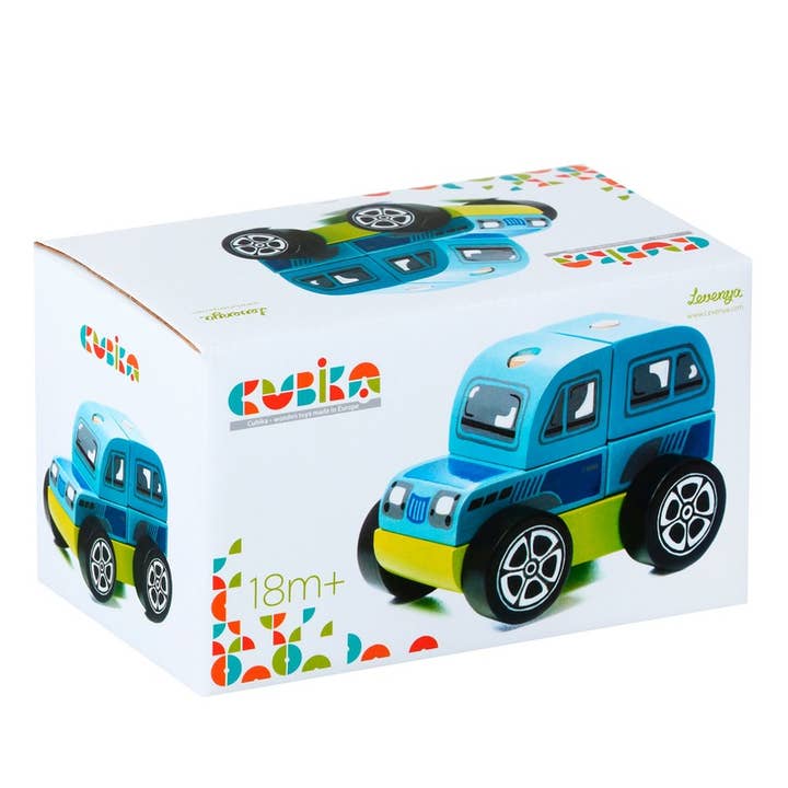 Wooden Push Toddlers Toy Car With Sorting Shapes for wholesale by Wooden Toys