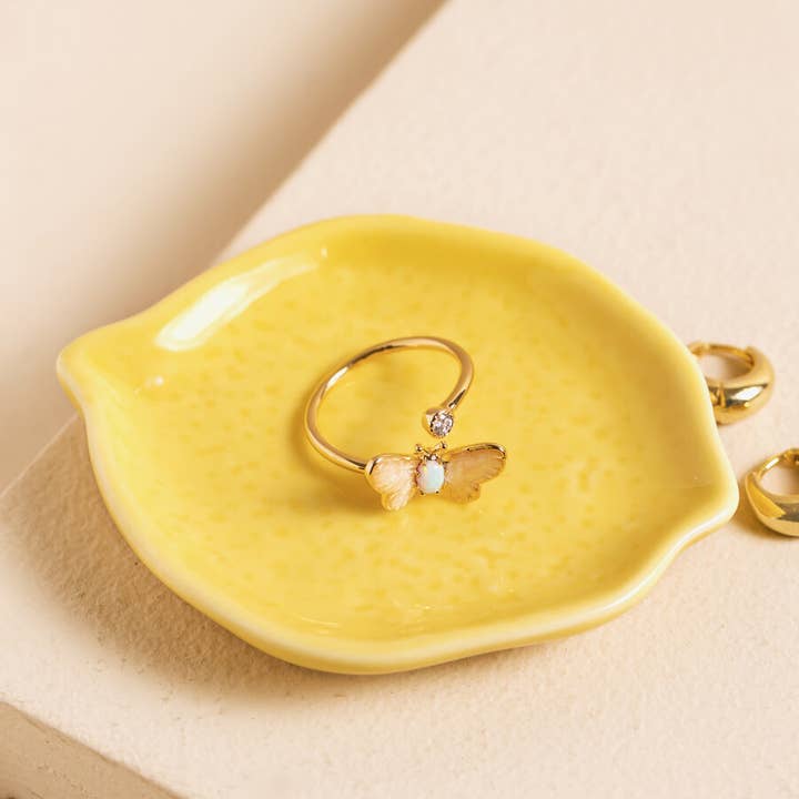 Lisa Angel - Wholesale Jewellery dish - Squeeze the Day 3D Lemon Nesting Trinket Trays4