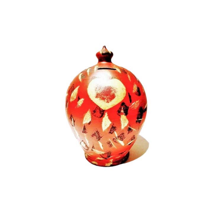 Caterina - Wholesale Money/Piggy Bank - Regalo di anniversario in ceramica per coppie con cuore.4