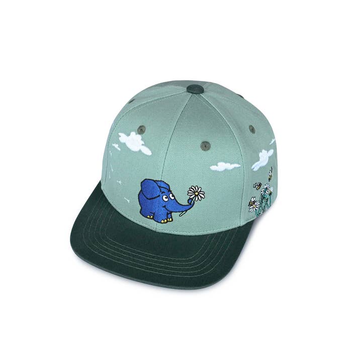 koaa - Wholesale Baseball Cap - Kids - koaa – The Elephant "Spring" – Snapback green1