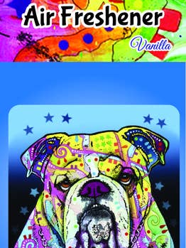 Bulldog Air Freshener for wholesale by Enjoy It LLC
