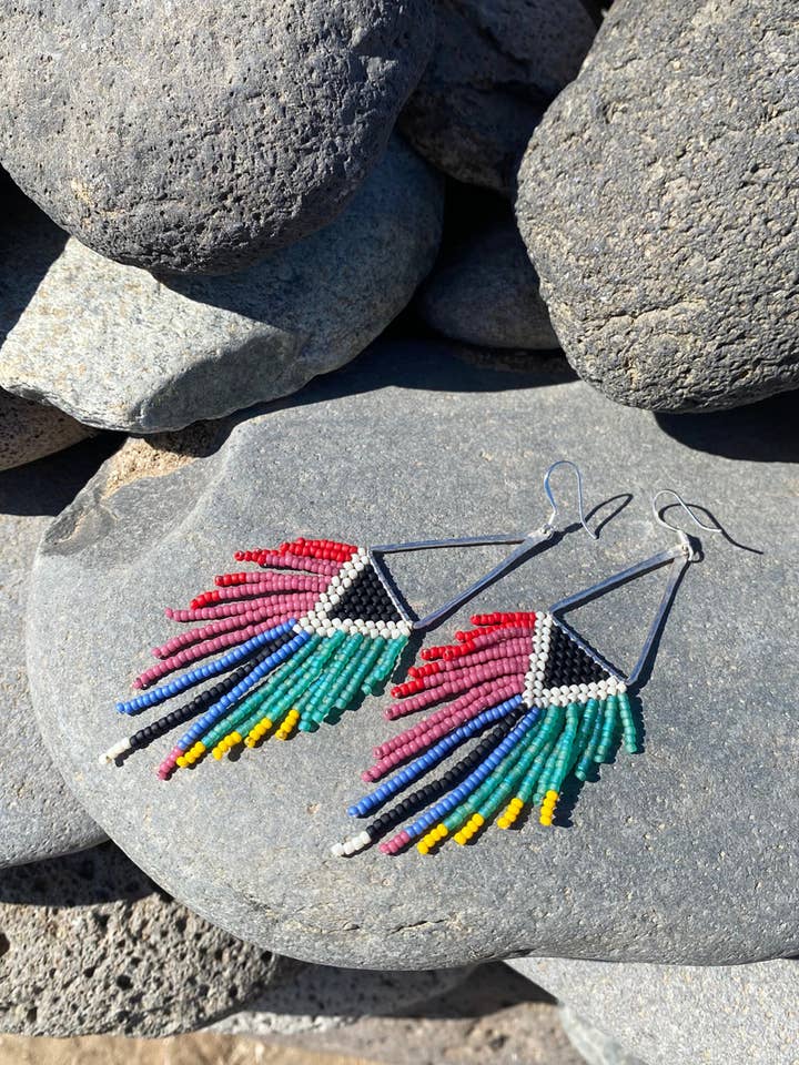 Fiesta Fringe Oorbellen voor wholesale door Naomi Star Designs