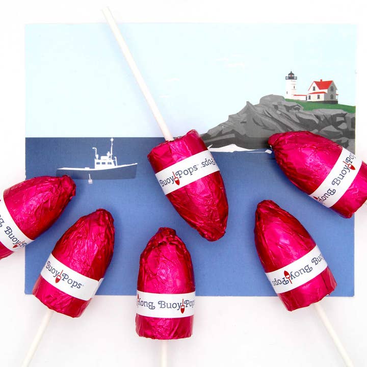 Caramel Sea Salt Milk Chocolate Buoy Pops for wholesale by Buoy Pops